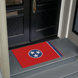 Staatsflagge in Tennessee Fußmatte