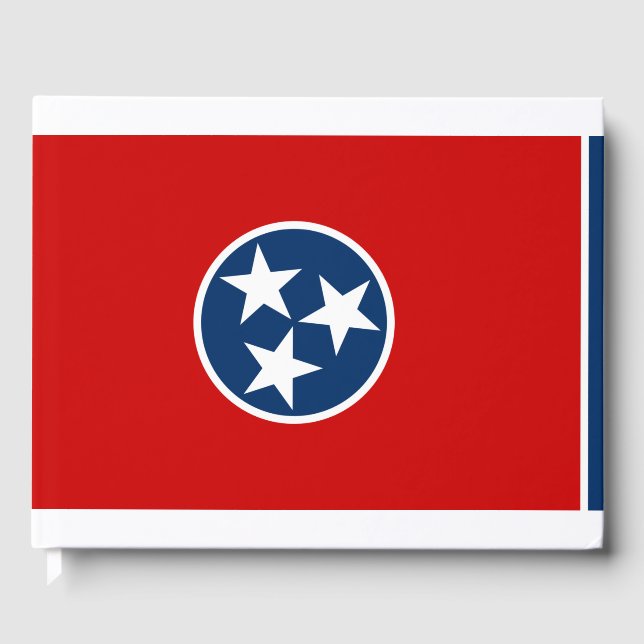 Staatsflagge in Tennessee Gästebuch (Vorderseite)