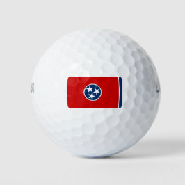 Staatsflagge in Tennessee Golfball