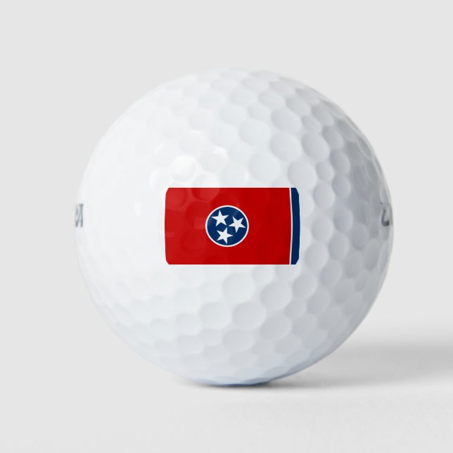 Staatsflagge in Tennessee Golfball (Vorderseite)