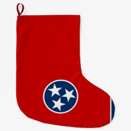 Staatsflagge in Tennessee Großer Weihnachtsstrumpf