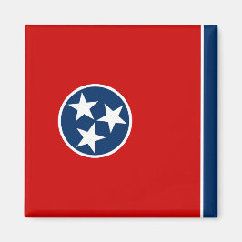 Staatsflagge in Tennessee Magnet