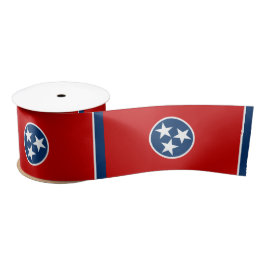 Staatsflagge in Tennessee Satinband