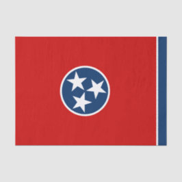 Staatsflagge in Tennessee Seidenpapier