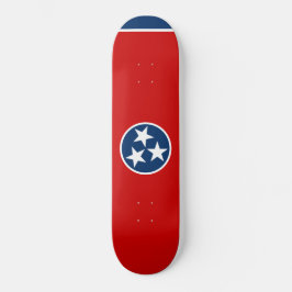 Staatsflagge in Tennessee Skateboard