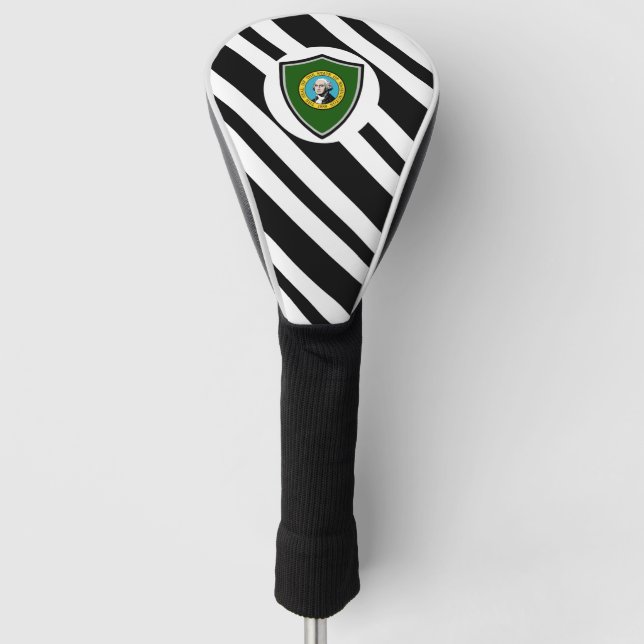 Staatsflagge in Washington Golf Headcover (Vorderseite)