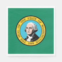 Staatsflagge in Washington