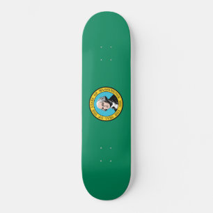 Staatsflagge in Washington Skateboard
