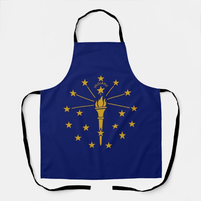 Staatsflagge Indiana Schürze (Vorderseite)
