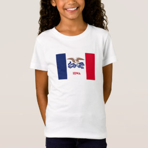 Staatsflagge Iowa T-Shirt