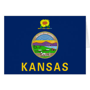 Staatsflagge Kansas