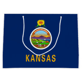 Staatsflagge Kansas Große Geschenktüte