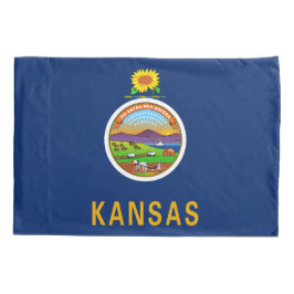 Staatsflagge Kansas Kissenbezug