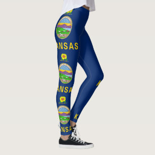 Staatsflagge Kansas Leggings