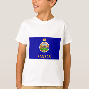 Staatsflagge Kansas T-Shirt