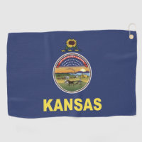 Staatsflagge Kansas, USA