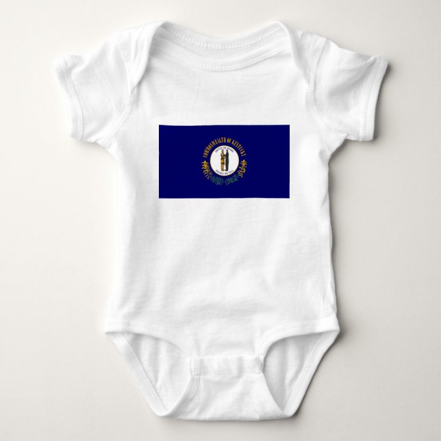 Staatsflagge Kentucky Baby Strampler (Vorderseite)