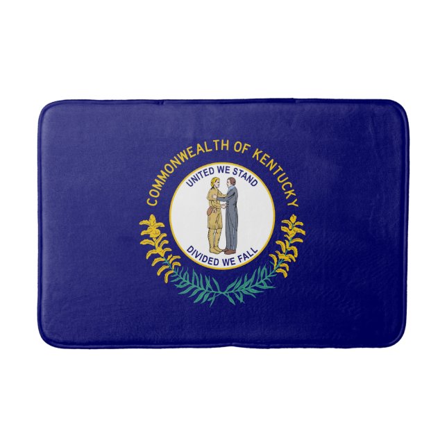 Staatsflagge Kentucky Badematte (Vorderseite)