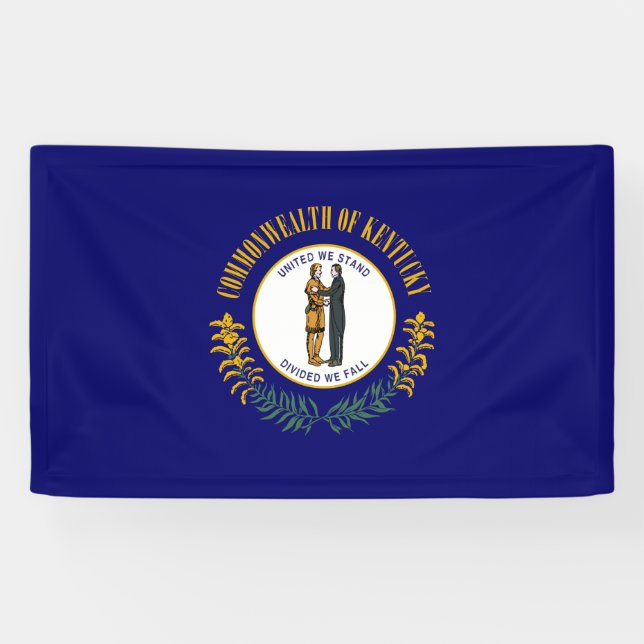 Staatsflagge Kentucky Banner (Horizontal)