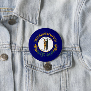 Staatsflagge Kentucky Button