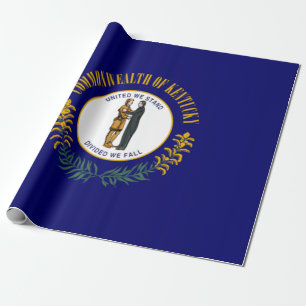Staatsflagge Kentucky Geschenkpapier