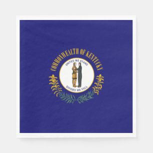 Staatsflagge Kentucky Serviette