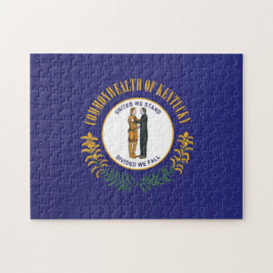 Staatsflagge Kentucky, USA Puzzle
