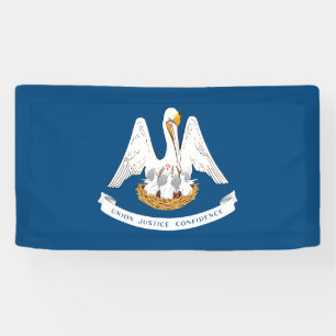 Staatsflagge Louisiana Banner