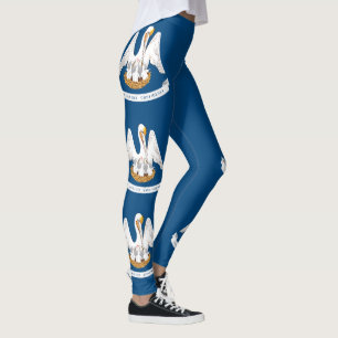 Staatsflagge Louisiana Leggings