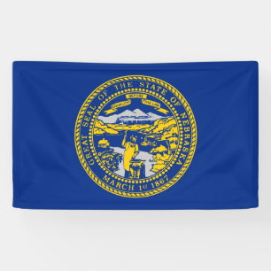 Staatsflagge Nebraska Banner