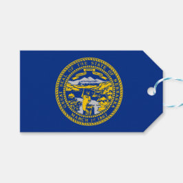Staatsflagge Nebraska Geschenkanhänger