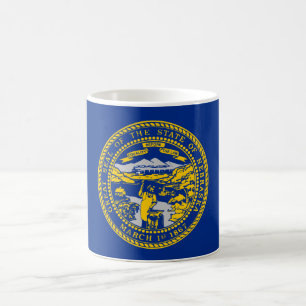 Staatsflagge Nebraska Kaffeetasse