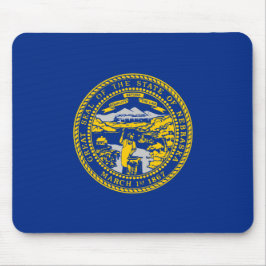Staatsflagge Nebraska Mousepad