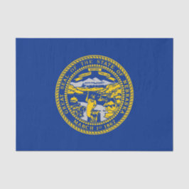 Staatsflagge Nebraska Seidenpapier