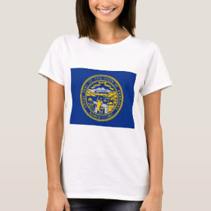 Staatsflagge Nebraska T-Shirt