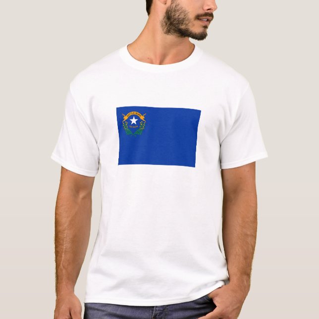 Staatsflagge Nevada T-Shirt (Vorderseite)