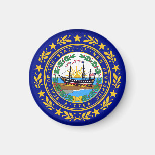 Staatsflagge New Hampshire Magnet