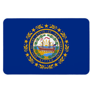 Staatsflagge New Hampshire Magnet