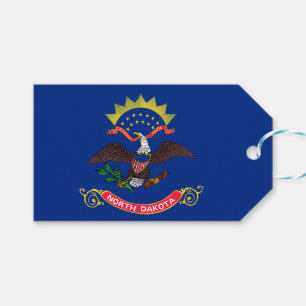 Staatsflagge Nord-Dakota (Nord-Dakotan) Geschenkanhänger
