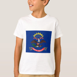 Staatsflagge Nord-Dakota (Nord-Dakotan) T-Shirt