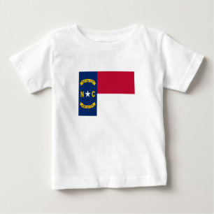 Staatsflagge North Carolina Baby T-shirt