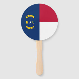 Staatsflagge North Carolina Fächer