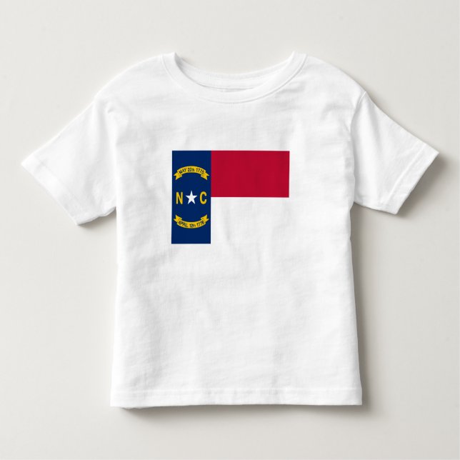 Staatsflagge North Carolina Kleinkind T-shirt (Vorderseite)