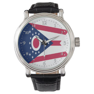 Staatsflagge Ohio Armbanduhr
