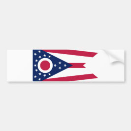 Staatsflagge Ohio Autoaufkleber