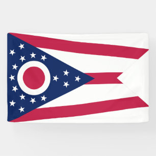 Staatsflagge Ohio Banner