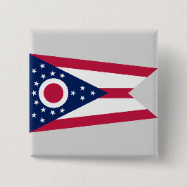 Staatsflagge Ohio Button