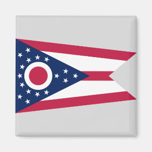 Staatsflagge Ohio Magnet