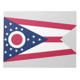 Staatsflagge Ohio Notizblock