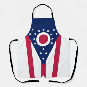 Staatsflagge Ohio Schürze